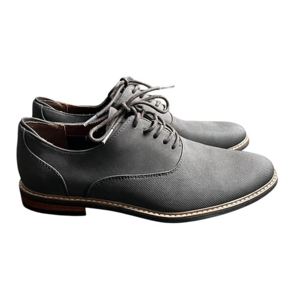 CALL IT SPRING Formal Dark Brown Greyish Oxford Lace Up Shoes US 7.5 - Picture 1 of 6